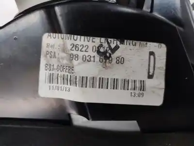 Автозапчасти б/у внутренний правый задний фонарь за citroen ds5 2.0 hdi fap cat (rh02 / dw10cted4) ссылки oem iam 9803167980  