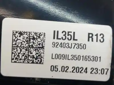 Автозапчасти б/у внутренний левый задний фонарь за kia xceed (cd) 1.0 t-gdi ссылки oem iam   