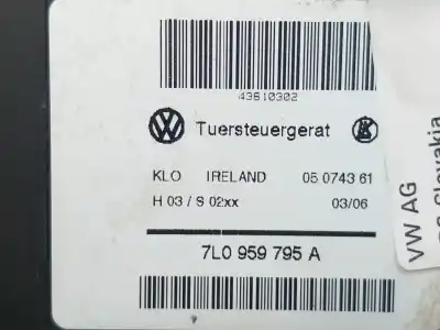 Pezzo di ricambio per auto di seconda mano motore alzacristalli posteriore sinistro per porsche cayenne (9pa) s 4.5 riferimenti oem iam 95562470300  