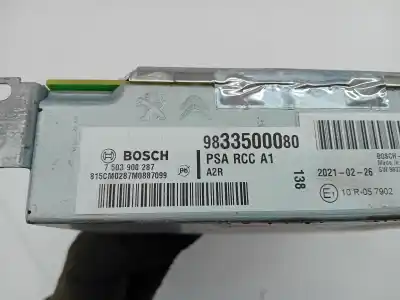 Tweedehands auto-onderdeel audiosysteem / radio-cd voor peugeot 208 (p2) hn05 oem iam-referenties 1684981780  