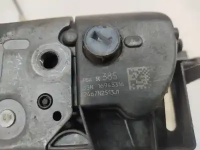 Peça sobressalente para automóvel em segunda mão fechadura da porta dianteira esquerda por citroen c4 cactus hn01 referências oem iam 9819038580  