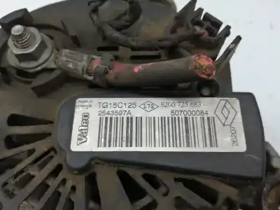 Second-hand car spare part alternator for renault scénic ii (jm0/1_) 1.9 d oem iam references tg15c125  