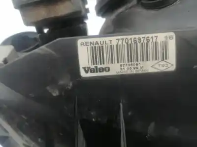 Автозапчастина б/у ліва фара для renault clio ii fase i (b/cb0) d7f720 посилання на oem iam 7701045995  