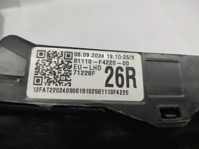 Автозапчастина б/у права фа для toyota c-hr (x10) 2zr посилання на oem iam 81145f4220  