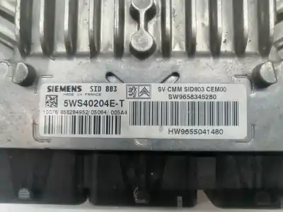 Tweedehands auto-onderdeel ecu motorcontroller voor peugeot 407 sw (6e_) 2.0 hdi 135 oem iam-referenties   