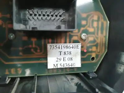 Peça sobressalente para automóvel em segunda mão interruptor 4 piscas - emergência por fiat i doblò (119) d-199a2000 referências oem iam 735419864  