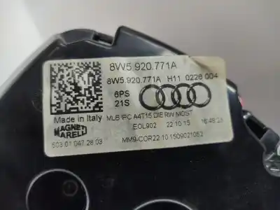 İkinci el araba yedek parçası kilometre sayaç saat için audi a4 b9 (8w2, 8wc) 2.0 tdi oem iam referansları 8w5920771a  