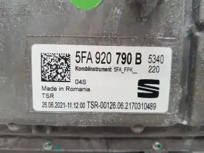 Автозапчастина б/у лічик километрів годинин для seat leon (kl1) dfya посилання на oem iam 5fa920790b  