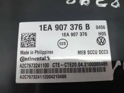 Автозапчастина б/у електронний модуль для seat leon (kl1) dfya посилання на oem iam 1ea907376b  