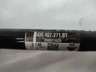 Pezzo di ricambio per auto di seconda mano trasmissione anteriore sinistra per seat leon (kl1) dfya riferimenti oem iam 5q0407271bt  