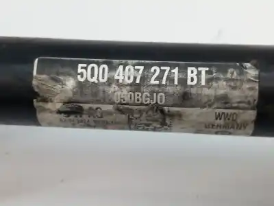 Автозапчасти б/у передняя левая трансмиссия за volkswagen t-roc (d11) dxdb ссылки oem iam   