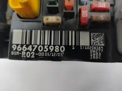 Tweedehands auto-onderdeel relais/zekeringenkastje voor peugeot 407 sw (6e_) 1.6 hdi 110 oem iam-referenties 6500fq  