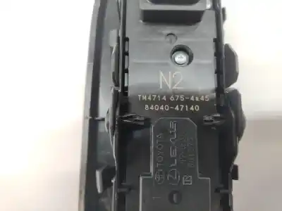 Second-hand car spare part left front power window switch for toyota c-hr (x10) 2zr oem iam references 84040f4120  