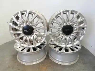 Recambio de automóvil de segunda mano de JUEGO LLANTAS para FIAT 500 (150) BERLINA Pop 69 CV / 51 KW referencias OEM IAM 52009577  
