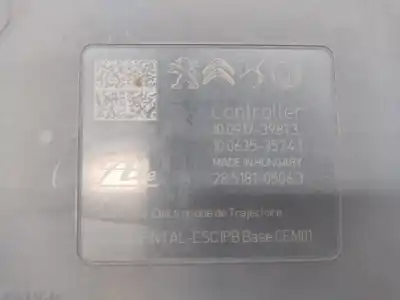 Second-hand car spare part abs control unit for opel mokka mokka (2020 >) oem iam references   