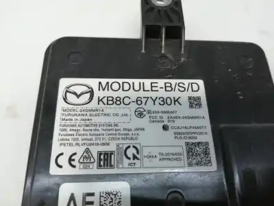 Peça sobressalente para automóvel em segunda mão módulo eletrônico por mazda cx-5 (kf) sh referências oem iam   