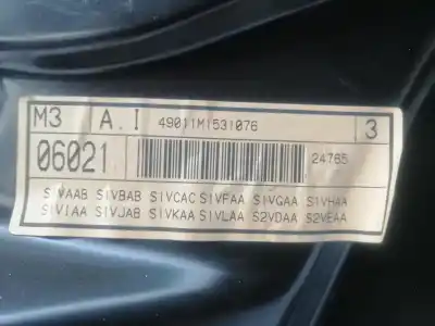 Автозапчастина б/у регулятор вікна передній лівий для seat leon (1m1) 1.6 16 v посилання на oem iam 1m0837461a   Автозапчастина б/у регулятор вікна передній лівий для seat leon (1m1) 1.6 16 v посилання на oem iam 1m0837461a