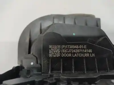 Second-hand car spare part rear left door lock for tesla model 3 3d5 oem iam references 173894801e  