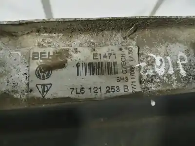 Автозапчасти б/у водяной радиатор за audi q7 (4l) bug ссылки oem iam 7l0121253a  