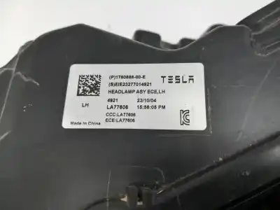 Pezzo di ricambio per auto di seconda mano faro anteriore sinistro per tesla model 3 3d5 riferimenti oem iam 176088800e  