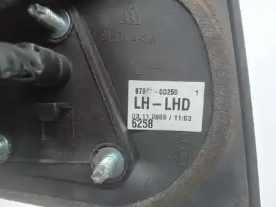 Peça sobressalente para automóvel em segunda mão espelho retrovisor esquerdo por toyota yaris (ksp9/scp9/nlp9) 1nr referências oem iam 879400d250  