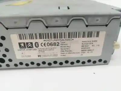 Pezzo di ricambio per auto di seconda mano impianto audio / radio cd per citroen c4 grand picasso 9hz riferimenti oem iam 6579  