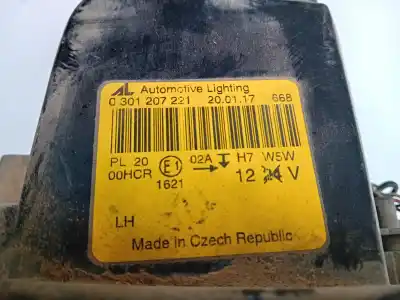 Автозапчасти б/у левая фара за smart forfour 639939 ссылки oem iam a4545400154  