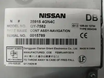 Pezzo di ricambio per auto di seconda mano modulo elettronico per infiniti q30 10100hg00e riferimenti oem iam   
