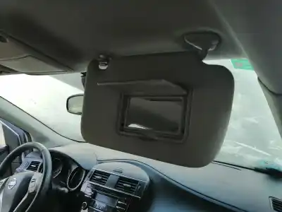 Second-hand car spare part Right Sunshade for NISSAN PULSAR FASTBACK (C13) 1.2 DIG-T OEM IAM references 964004MA0D  