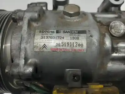 Second-hand car spare part air conditioning compressor for citroen c4 picasso i monospace (ud_) 2.0 hdi 138 oem iam references 6453rv  