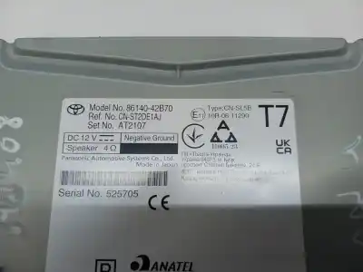 Автозапчасти б/у многофункциональный дисплей за toyota rav4 a25a ссылки oem iam 8614042b70  