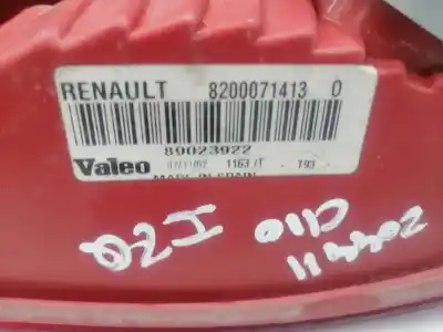 Автозапчастина б/у лівий ход ліхар для renault clio ii fase ii (b/cb0) d7f726 посилання на oem iam 265553462r  