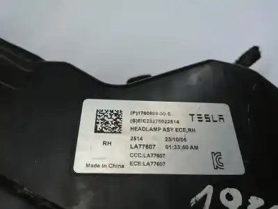 Автозапчасти б/у правая фара за tesla model 3 3d5 ссылки oem iam 176088900e  