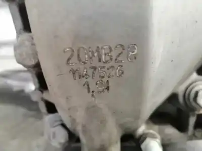 Автозапчастина б/у коробка передач для citroen ds5 2.0 hdi fap cat (rh02 / dw10cted4) посилання на oem iam 20mb28  