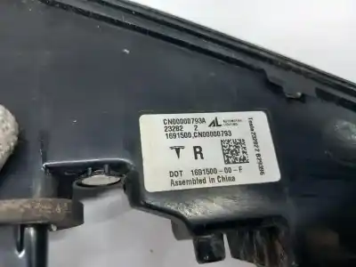İkinci el araba yedek parçası sag kuyruk lambasi için tesla model 3 3d5 oem iam referansları 169150000f  