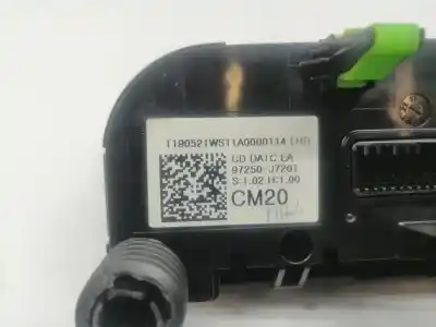 Pezzo di ricambio per auto di seconda mano controllo riscaldamento / aria condizionata per kia ceed (cd) g3le riferimenti oem iam 97250j7201  