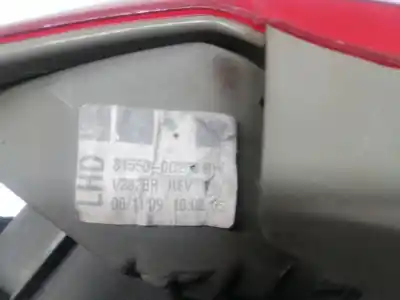Second-hand car spare part right tailgate light for toyota yaris (ksp9/scp9/nlp9) 1nr oem iam references 815510d250  