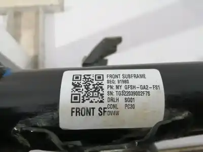 Second-hand car spare part front axle for tesla model y (5yjy) ev a las 4 ruedas oem iam references 104453101b  