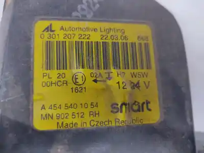 Автозапчастина б/у права фа для smart forfour 639939 посилання на oem iam a4545401054  