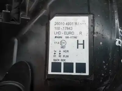 Автозапчастина б/у права фа для renault kangoo ii (f/kw0) 5aq604 посилання на oem iam 260103948r  