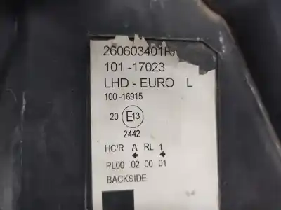 Автозапчастина б/у ліва фара для renault kangoo ii (f/kw0) k9k e8 посилання на oem iam 7701068181  