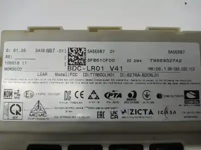 Peça sobressalente para automóvel em segunda mão caixa de fusíveis e relés por mini mini 3p (f56) 12355a07a83 referências oem iam 61355a91fd5  