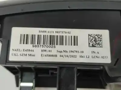 Peça sobressalente para automóvel em segunda mão botão start/stop por mini mini 3p (f56) 12355a07a83 referências oem iam 61319857570  