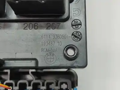 Peça sobressalente para automóvel em segunda mão caixa de fusíveis e relés por mini mini 3p (f56) 12355a07a83 referências oem iam 61149360501  