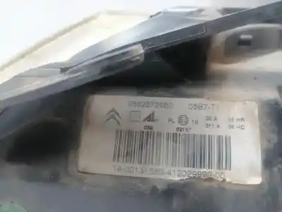 Автозапчасти б/у правая фара за citroen c3 i (fc_, fn_) 1.4 hdi ссылки oem iam 620685  