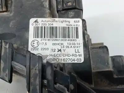 Second-hand car spare part right headlight for mini cabrio (r57) n47c16a oem iam references 63122751872  