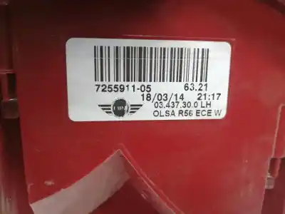 Автозапчасти б/у левый задний фонарь за mini cabrio (r57) n47c16a ссылки oem iam 63217255911  