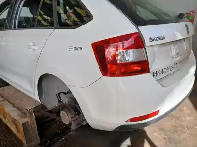 Автозапчастина б/у задній бампер для skoda rapid (nh) cxma посилання на oem iam 