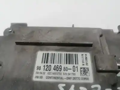 Peça sobressalente para automóvel em segunda mão display gps / multimídia por citroen c-elysee (dd_) 1.2 vti 72 (ddhmy0) referências oem iam 9812046980  