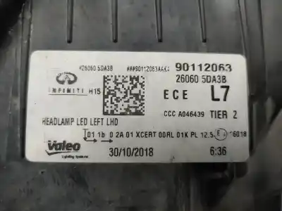 Автозапчасти б/у левая фара за infiniti q30 10100hg00e ссылки oem iam 260605da9b  